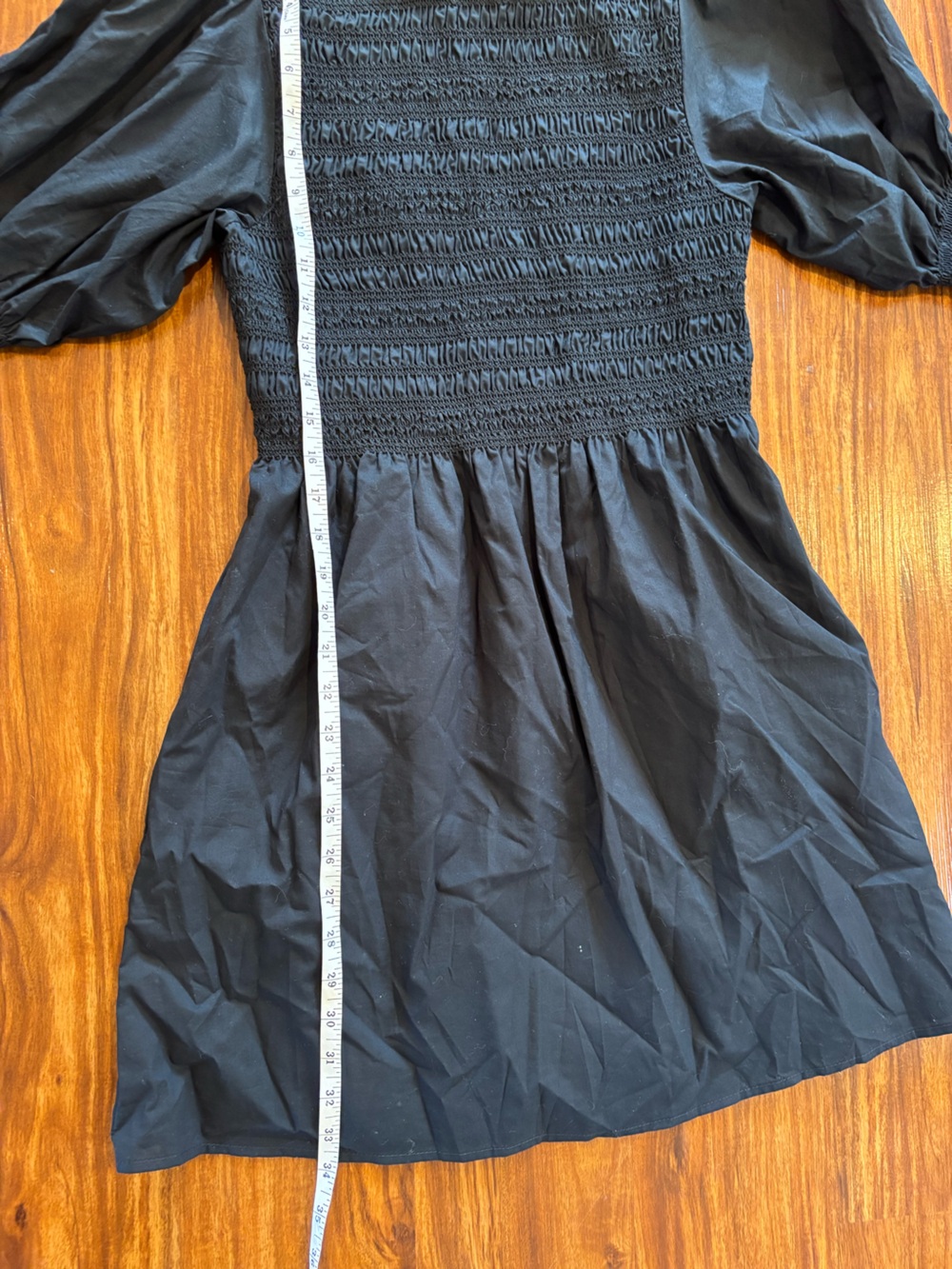 Hill House Vivi Nap Dress in black cotton M - Picture 8 of 8